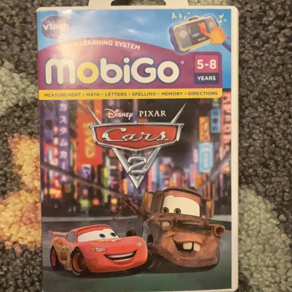VTech MobiGo Disney Pixar Cars 2 Video Game - Multicolor 3 for 1